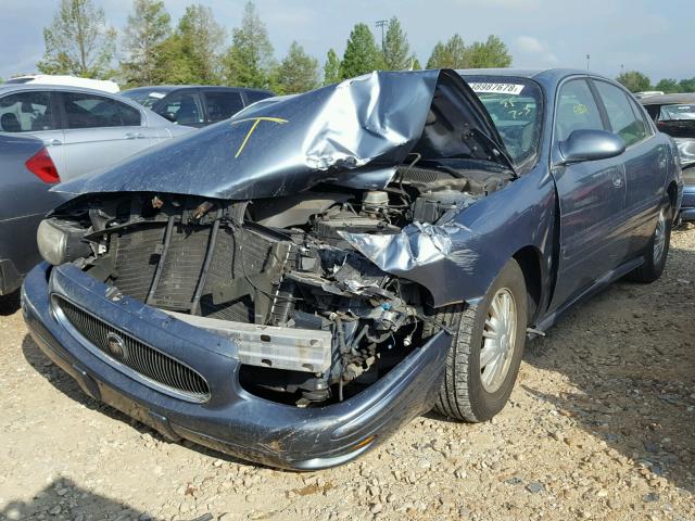 1G4HP54K62U241494 - 2002 BUICK LESABRE CU BLUE photo 2