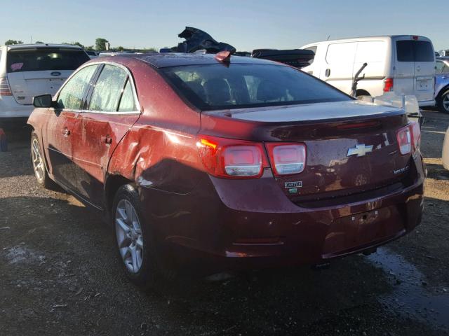 1G11C5SL4FF164821 - 2015 CHEVROLET MALIBU 1LT MAROON photo 3