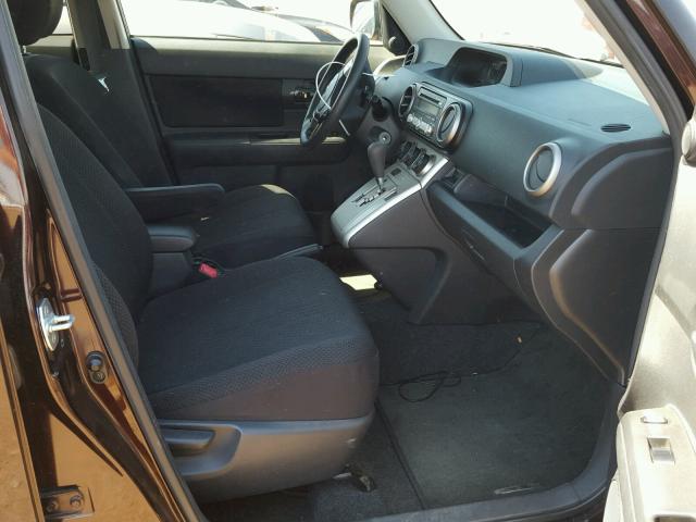 JTLKE50E891090335 - 2009 TOYOTA SCION XB Күлгін фото 5