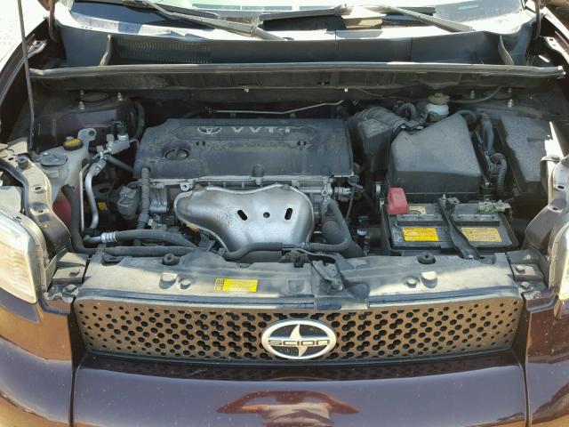 JTLKE50E891090335 - 2009 TOYOTA SCION XB Күлгін фото 7