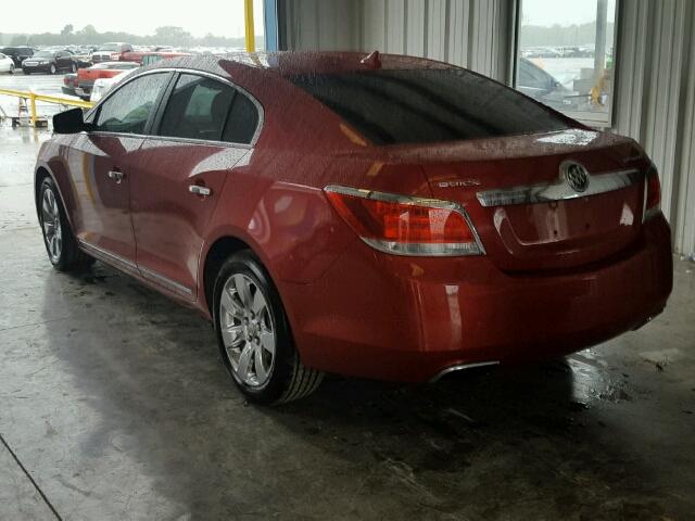 1G4GF5E39CF326213 - 2012 BUICK LACROSSE RED photo 3