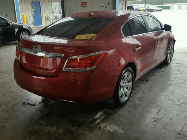 1G4GF5E39CF326213 - 2012 BUICK LACROSSE RED photo 4