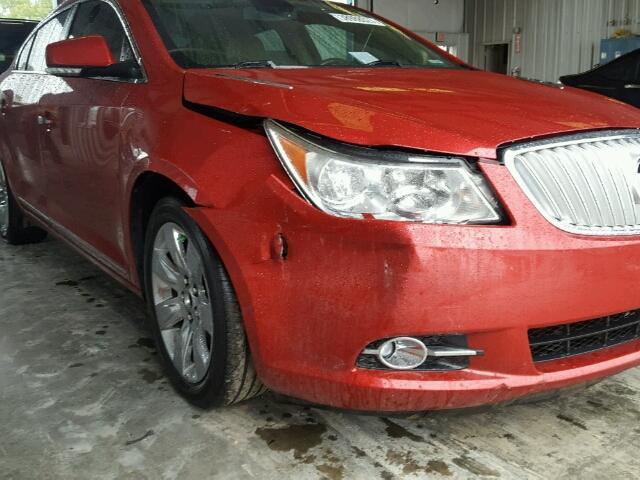 1G4GF5E39CF326213 - 2012 BUICK LACROSSE RED photo 9