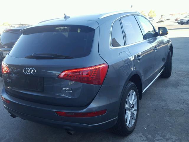 WA1CFAFP6CA101770 - 2012 AUDI Q5 PREMIUM GRAY photo 4