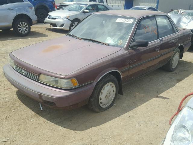 4T1SV21E4MU339211 - 1991 TOYOTA CAMRY DLX BROWN photo 2