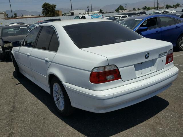 WBADT63462CK26827 - 2002 BMW 530 I AUTO WHITE photo 3