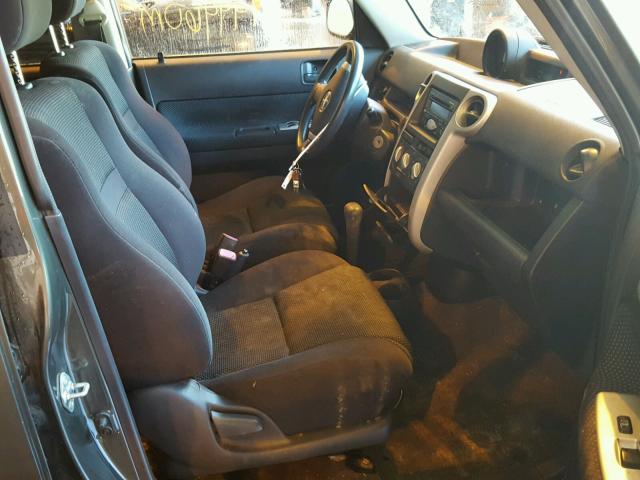 JTLKT324950205703 - 2005 TOYOTA SCION XB მწვანე ფოტო 5