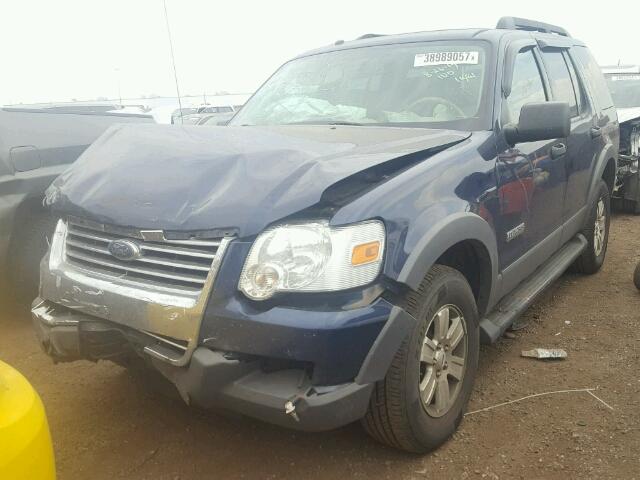 1FMEU73E76UB35001 - 2006 FORD EXPLORER X BLUE photo 2