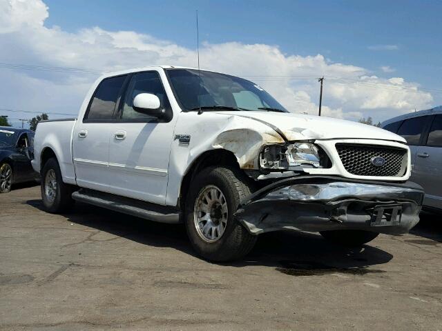 1FTRW07631KC03941 - 2001 FORD F150 SUPER WHITE photo 1