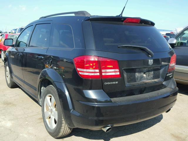 3D4PG5FV0AT167850 - 2010 DODGE JOURNEY SX BLACK photo 3