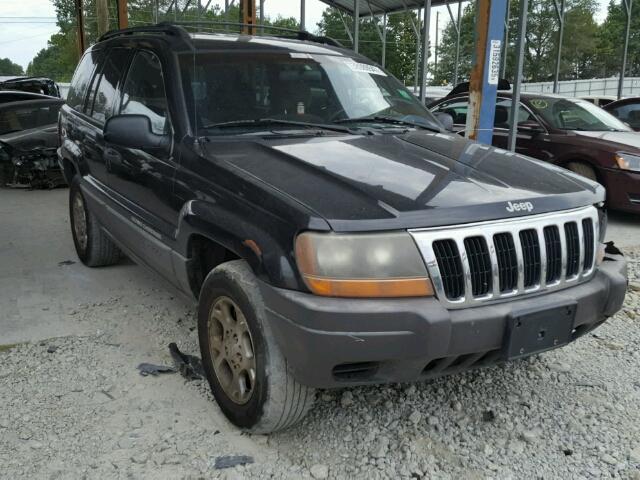 1J4G258S4XC593862 - 1999 JEEP GRAND CHER BLACK photo 1