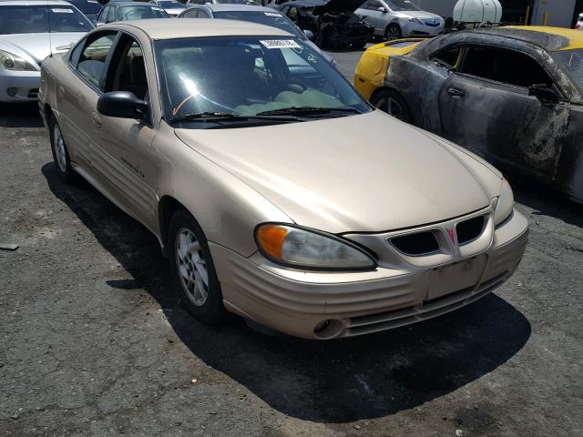 1G2NF52T61M600884 - 2001 PONTIAC GRAND AM S Qızıl foto 1