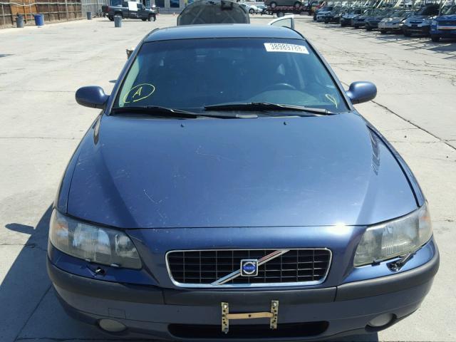 YV1RS58DX22165545 - 2002 VOLVO S60 2.4T BLUE photo 9