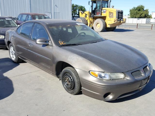 1G2WK52J52F288481 - 2002 PONTIAC GRAND PRIX GRAY photo 1