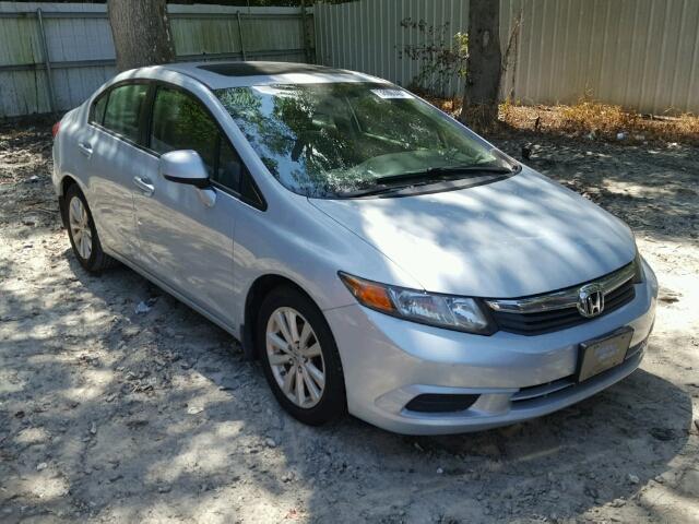 2HGFB2F81CH589669 - 2012 HONDA CIVIC EX 蓝色 照片 1