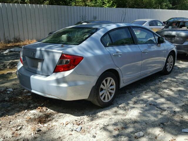2HGFB2F81CH589669 - 2012 HONDA CIVIC EX 蓝色 照片 4
