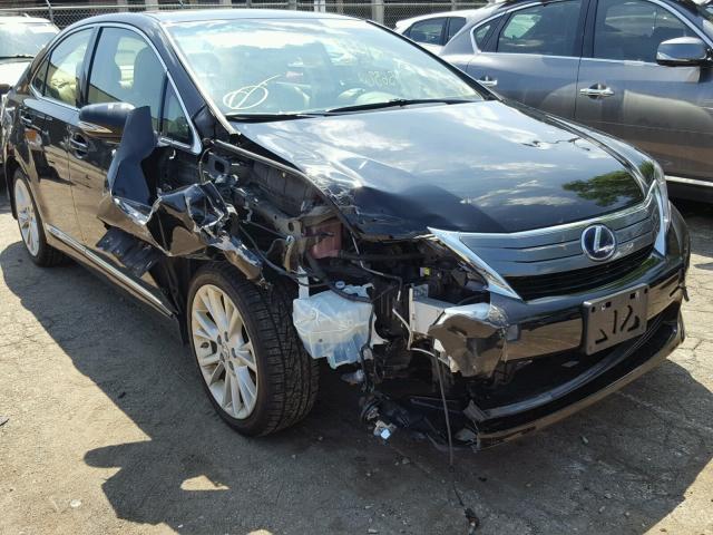 JTHBB1BA0A2007162 - 2010 LEXUS HS 250H BLACK photo 9