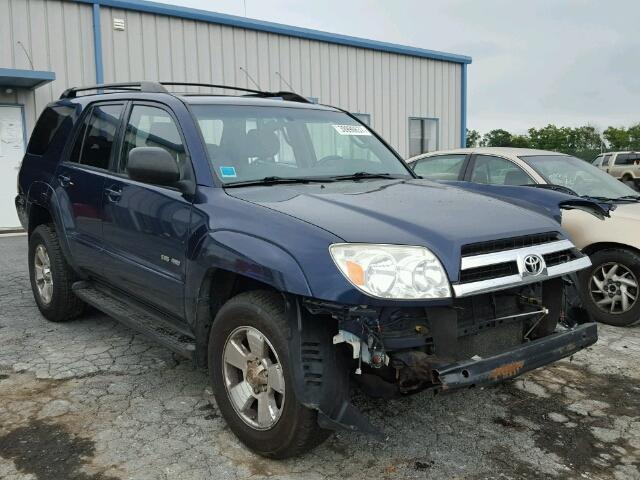 JTEBU14R858034865 - 2005 TOYOTA 4RUNNER SR BLUE photo 1