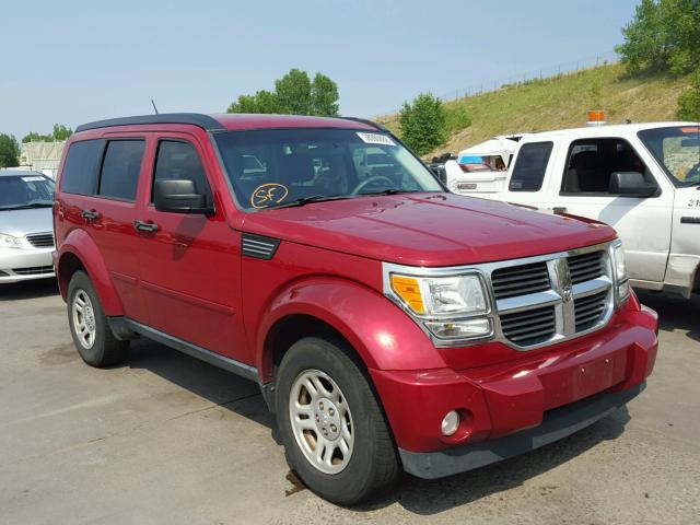 1D4PU2GK6BW525444 - 2011 DODGE NITRO SE RED photo 1