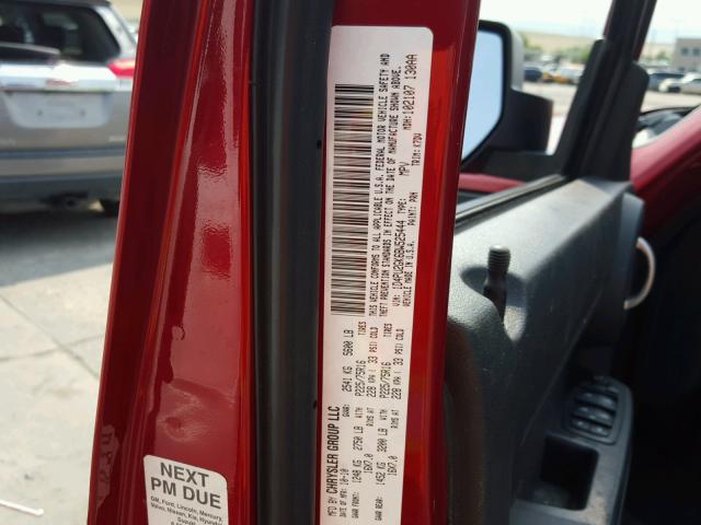 1D4PU2GK6BW525444 - 2011 DODGE NITRO SE RED photo 10