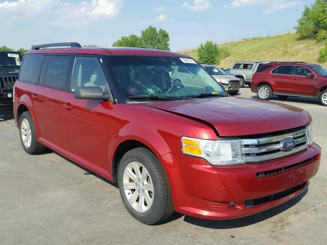 2FMDK51C99BA10678 - 2009 FORD FLEX SE RED photo 1