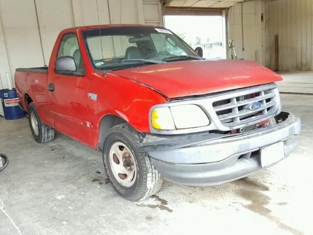 1FTRF17262NB20040 - 2002 FORD F150 RED photo 1