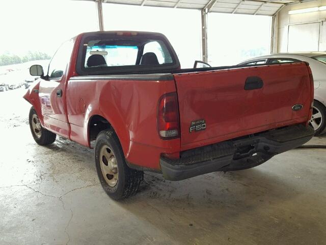 1FTRF17262NB20040 - 2002 FORD F150 RED photo 3