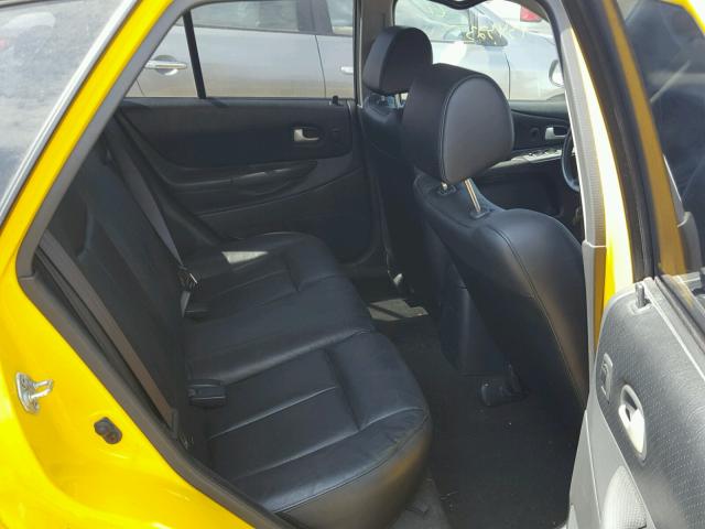 JM1BJ245931199085 - 2003 MAZDA PROTEGE PR YELLOW photo 6