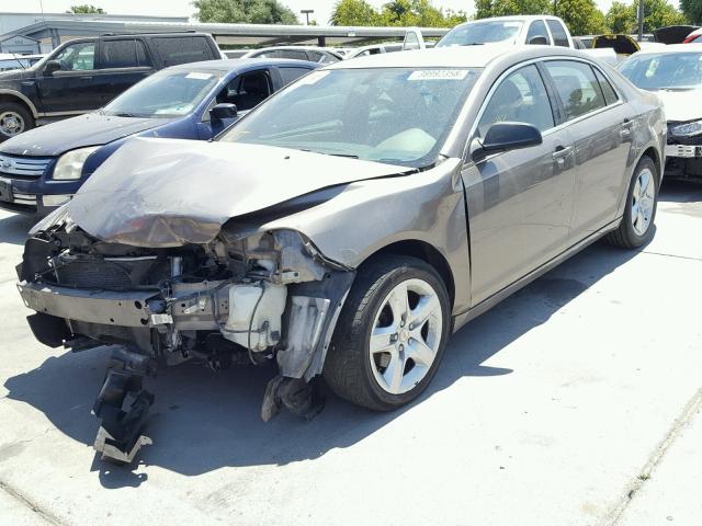 1G1ZB5E16BF170999 - 2011 CHEVROLET MALIBU LS TAN photo 2