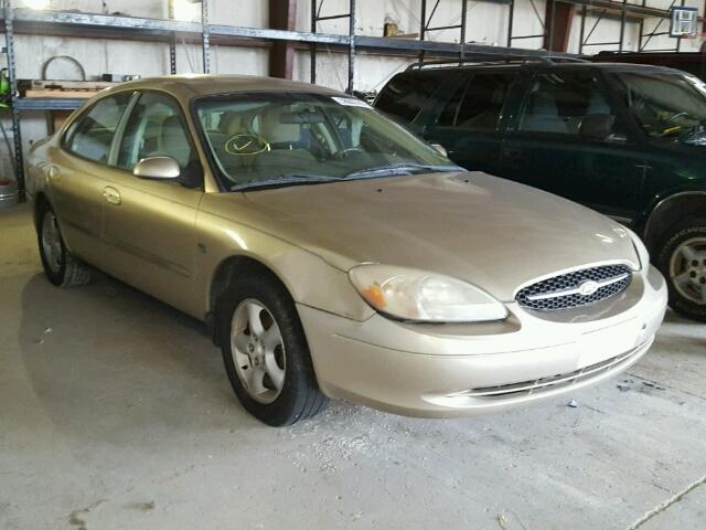 1FAFP55S6YA281181 - 2000 FORD TAURUS SES TAN photo 1