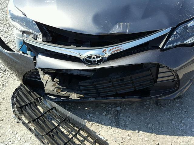 4T1BK1EB0GU212849 - 2016 TOYOTA AVALON XLE GRAY photo 9