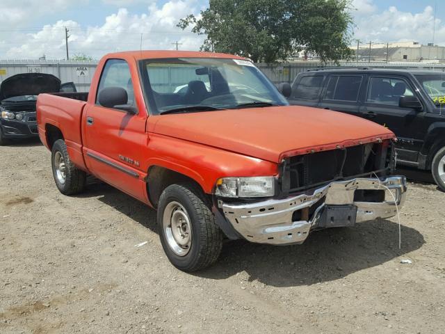 1B7HC16X11S297080 - 2001 DODGE RAM 1500 RED photo 1