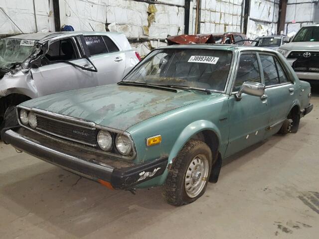 SMK2132504 - 1980 HONDA ACCORD GREEN photo 2