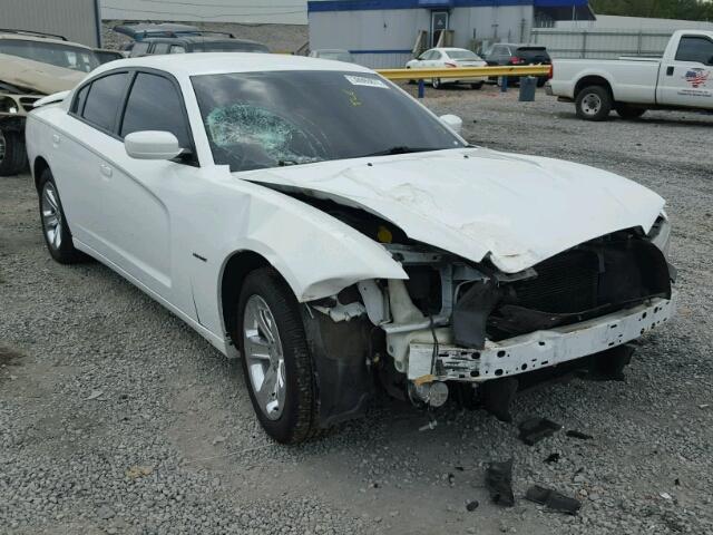 2C3CDXCT5DH612717 - 2013 DODGE CHARGER R/ WHITE photo 1