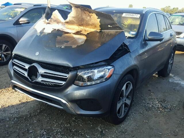 WDC0G4JB2GF094662 - 2016 MERCEDES-BENZ GLC 300 GRAY photo 2