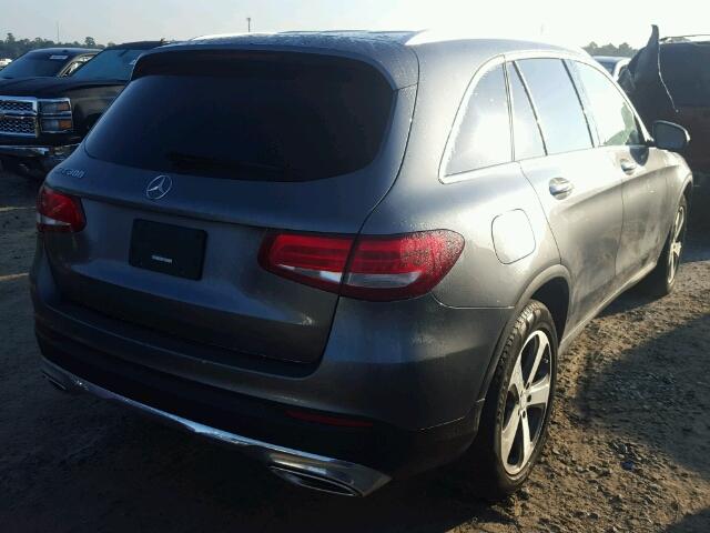 WDC0G4JB2GF094662 - 2016 MERCEDES-BENZ GLC 300 GRAY photo 4