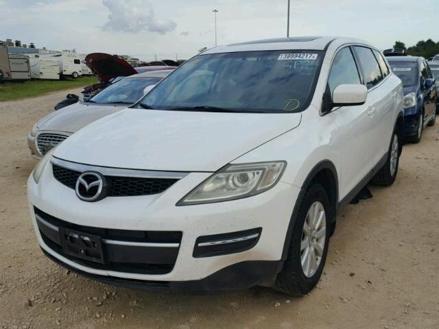 JM3TB28A080156381 - 2008 MAZDA CX-9 WHITE photo 2