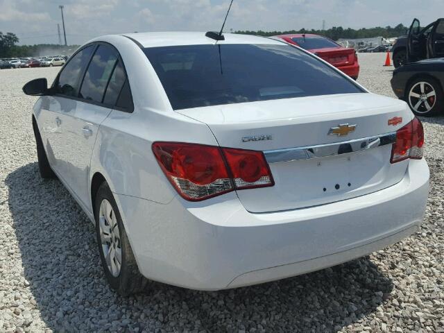 1G1PA5SH6F7152367 - 2015 CHEVROLET CRUZE WHITE photo 3