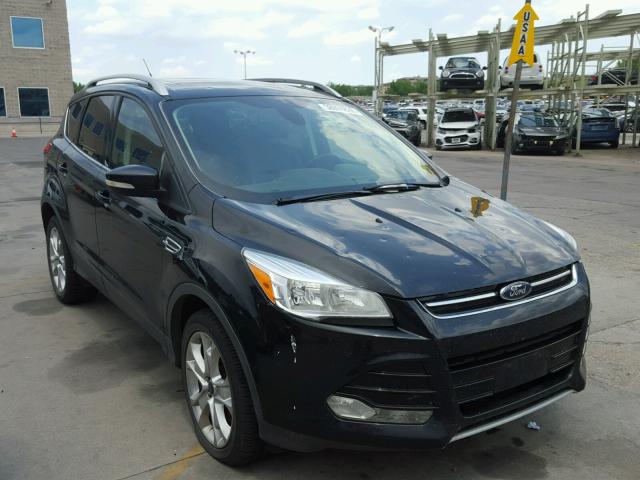 1FMCU9JX7EUB54220 - 2014 FORD ESCAPE TIT BLACK photo 1