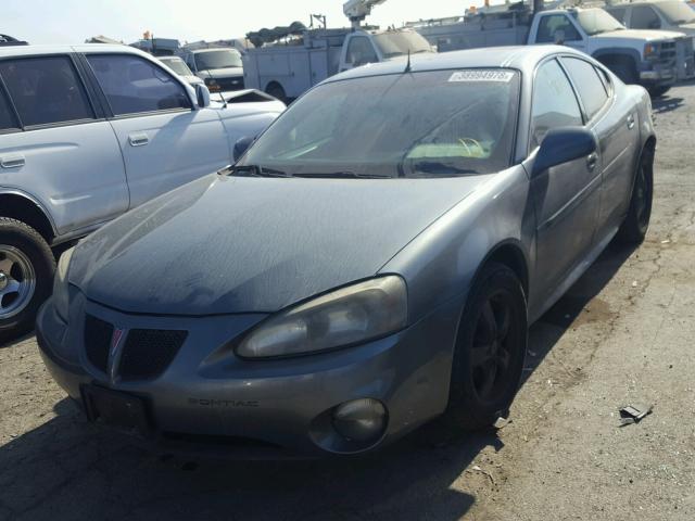2G2WR544741256886 - 2004 PONTIAC GRAND PRIX GRAY photo 2