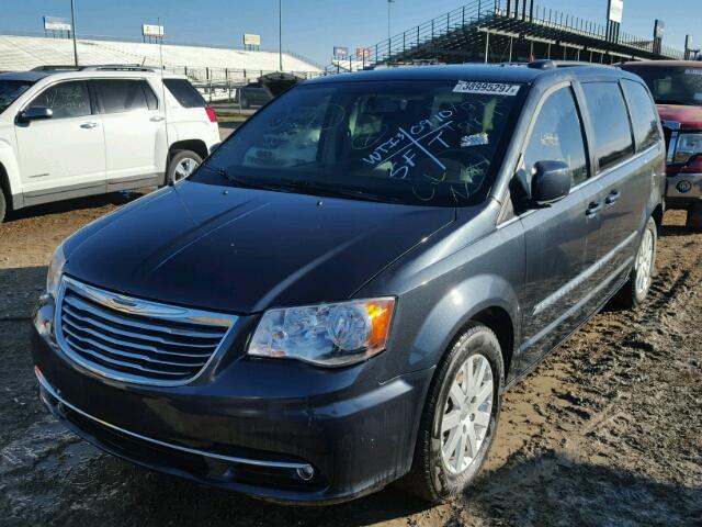 2C4RC1BG0ER237535 - 2014 CHRYSLER TOWN & COU GRAY photo 2