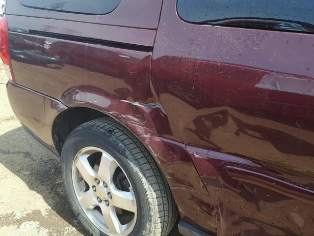 1GNDV33198D103924 - 2008 CHEVROLET UPLANDER L ბურგუნდია ფოტო 9