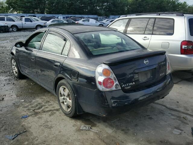 1N4AL11D35N424355 - 2005 NISSAN ALTIMA S BLACK photo 3