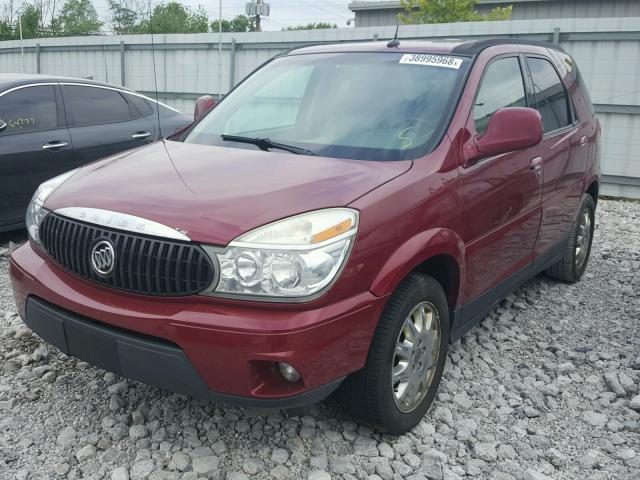 3G5DA03L26S668914 - 2006 BUICK RENDEZVOUS MAROON photo 2