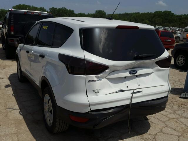 1FMCU0F72DUB24660 - 2013 FORD ESCAPE S WHITE photo 3