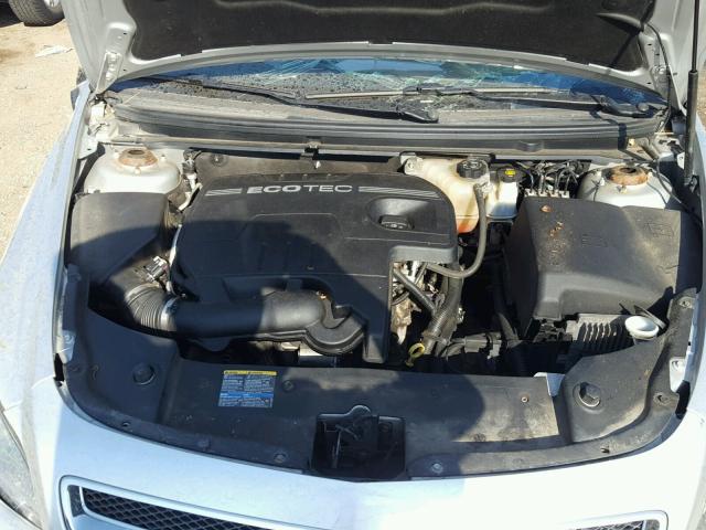 1G1ZC5EB0AF133130 - 2010 CHEVROLET MALIBU 1LT 银色 照片 7