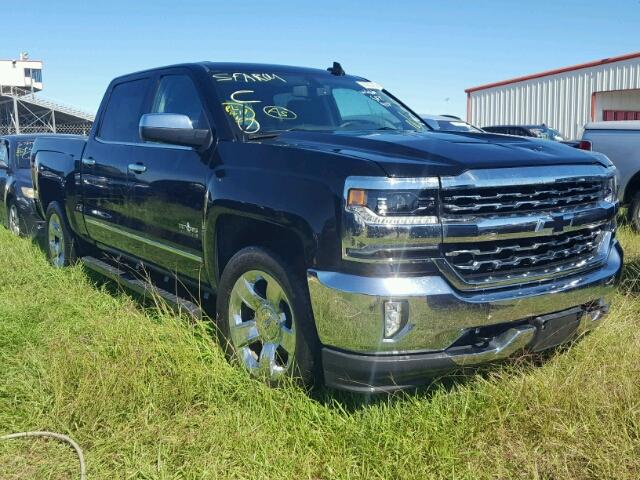 3GCPCSEC0HG131408 - 2017 CHEVROLET SILVERADO BLACK photo 1