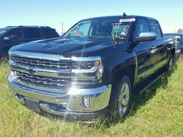 3GCPCSEC0HG131408 - 2017 CHEVROLET SILVERADO BLACK photo 2