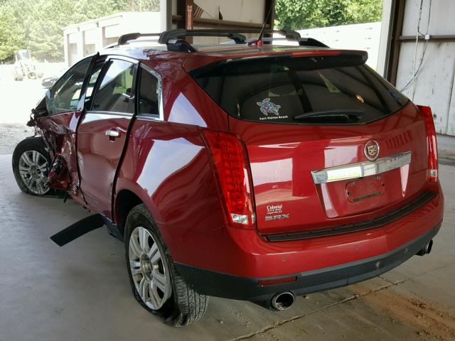 3GYFNAEY1AS597521 - 2010 CADILLAC SRX LUXURY BURGUNDY photo 10