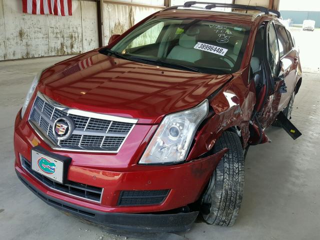 3GYFNAEY1AS597521 - 2010 CADILLAC SRX LUXURY BURGUNDY photo 9